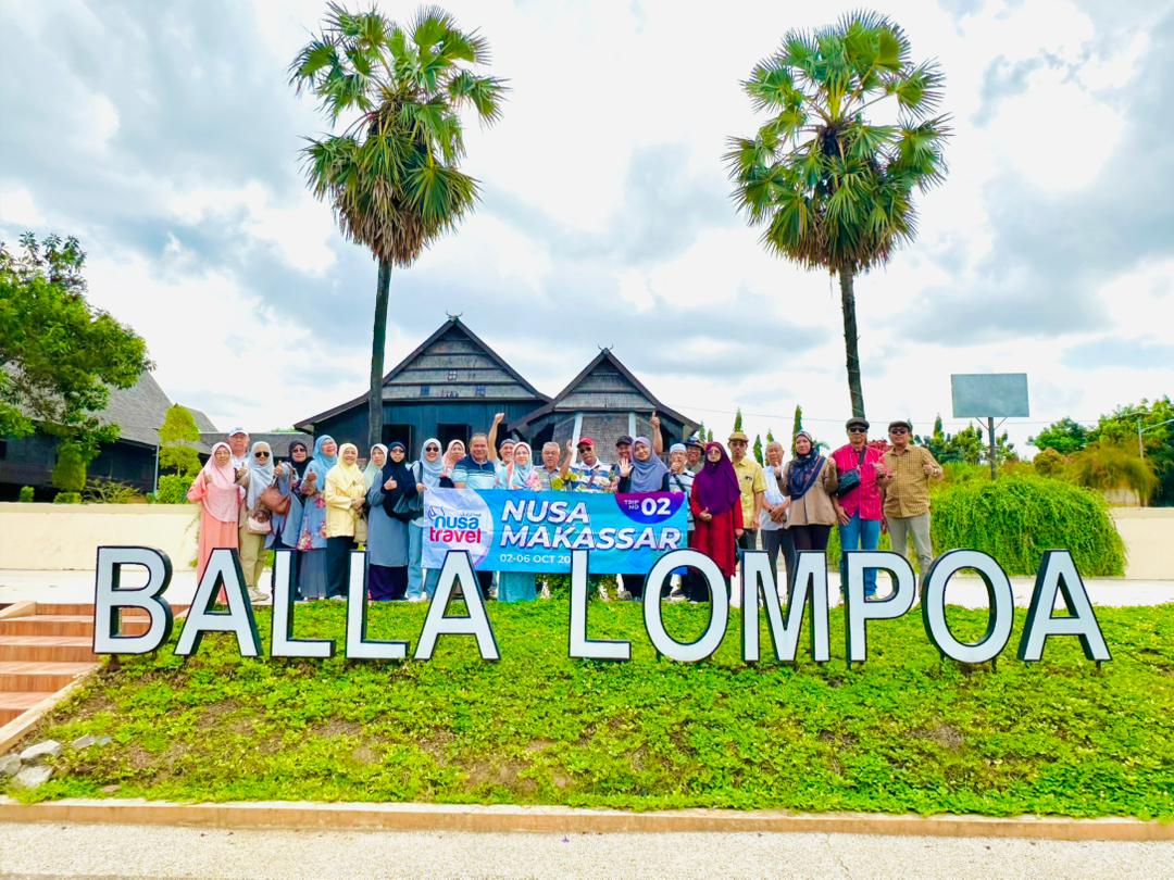 Gambar kumpulan di Museum Balla Lompoa